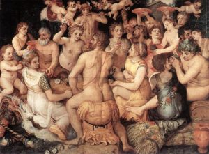 Banquet of the gods, Frank Floris de Vriendt, ca 1550