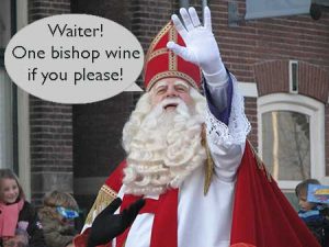 Traditionele bisschopswijn