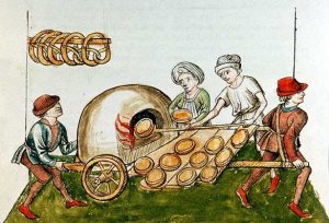 Medieval travelling oven