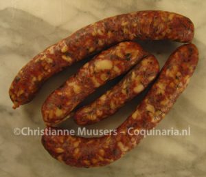 cold-smoked Lucanian sausage