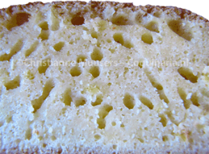 It is clear why this is called sponge cake