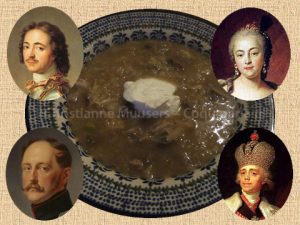 Cabbage soup (shtchi) was a favourite dish of a number of Romanov czars