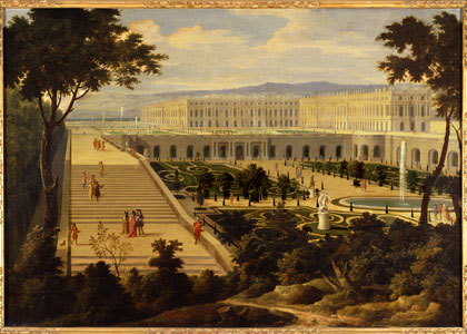 De oranjerie van Versailles (Allegrain)