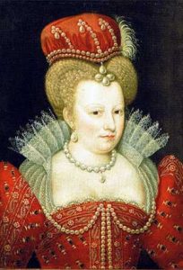 Portret van Marguerite de Valois, 16de eeuw. Bron: Wikimedia