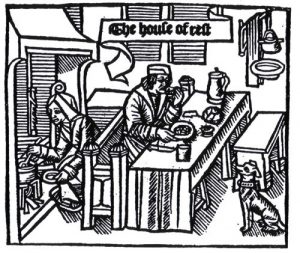Houtsnede uit 'Chasteau de labour', 1512