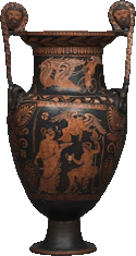 A Lucanian kratèr from the 4th century BC