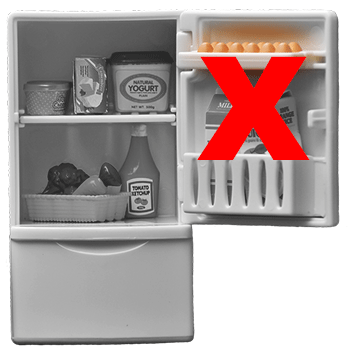Eieren hoef je niet in de koelkast te bewaren